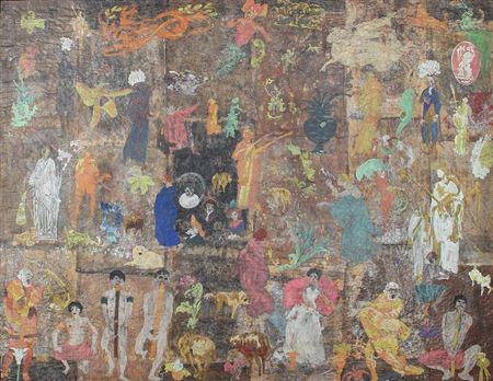 “Abildgaard-collage” by Clifford Wright - Auction record, sale price, and art valuation. Compare with similar artists and explore comparable artworks.