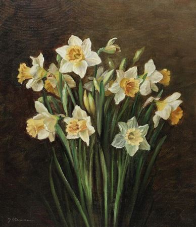 Sample artwork by Yelva Vermehren (1878 - 1980), known for painting - View similar artists and auction records