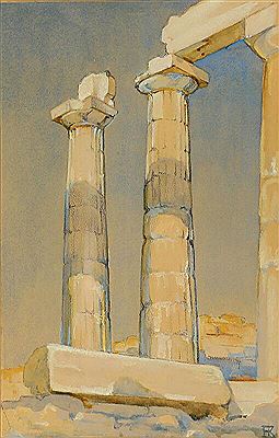 A greek ruin presumably from Rhodes