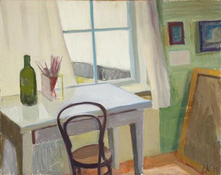Still life by window