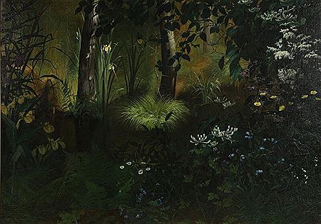 At the outskirts of a garden