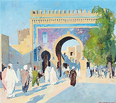 Street scenery from Marrakech