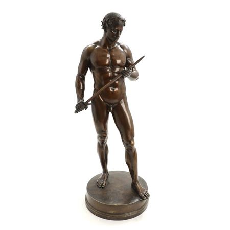 Nude male with sword