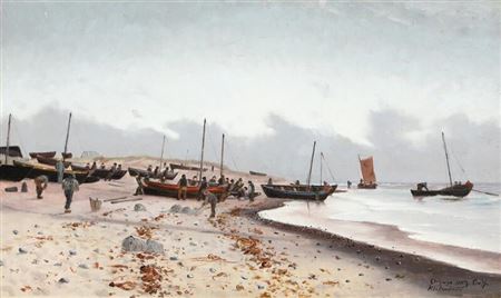 Coastal scenery from Klitmøller