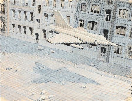 Composition with plane.