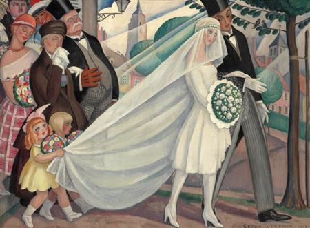“Brudeløbet / La petite mariée” (The Bridal Recessional - La petite mariée).
