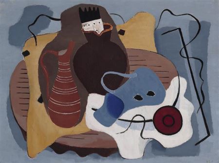 “Nature Morte II”, 1933–34 by Rita Kernn-Larsen - Auction record, sale price, and art valuation. Compare with similar artists and explore comparable artworks.