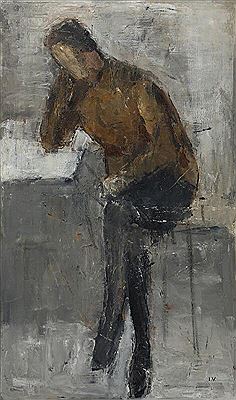 Sitting woman