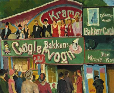 Sample artwork by Wilhelm Wils (1880 - 1960), known for painting - View similar artists and auction records