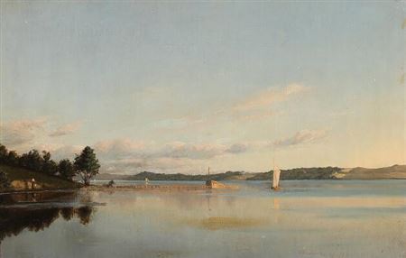“Ved Skjelskor Noer, Morgen”.