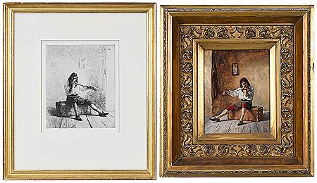 And Drive Dull Care Away by Ignaz Marcel Gaugengigl - Auction record, sale price, and art valuation. Compare with similar artists and explore comparable artworks.