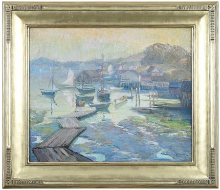 Sample artwork by Arnold Hoffmann (1886 - 1966), known for landscape, genre, still life painting - View similar artists and auction records