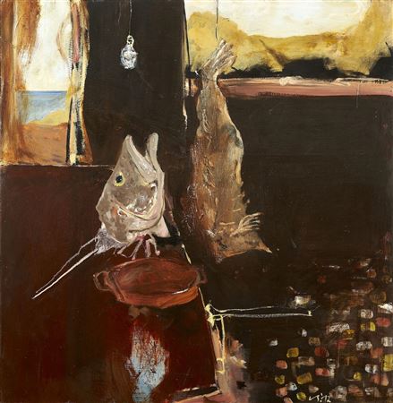 Restaurant Kitchen (Baccala and Groper), 2012