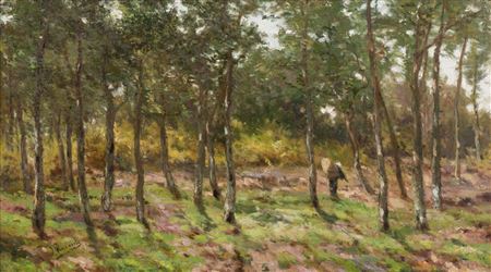 Wooded landscape.