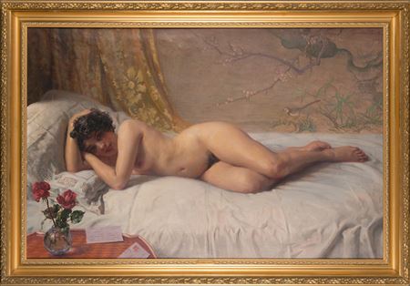 Sample artwork by Mikhail Viktorovich Rundalizev (1871 - 1935), known for painting - View similar artists and auction records