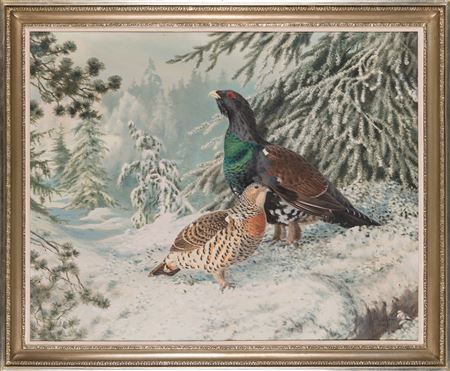 Sample artwork by Matti Karppanen (1873 - 1953), known for painting - View similar artists and auction records