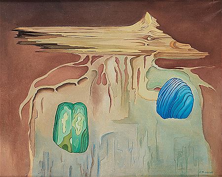 Composition by Elsa Thoresen - Auction record, sale price, and art valuation. Compare with similar artists and explore comparable artworks.
