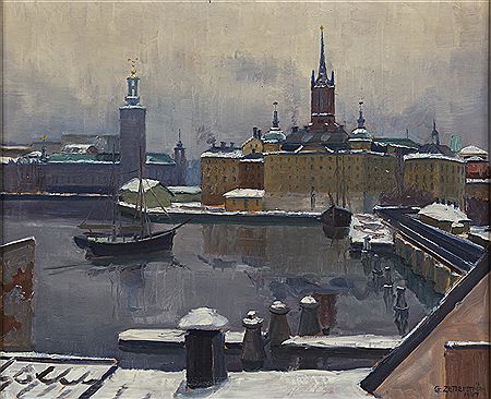 Untitled by Gunnar Emil Zetterstrom - Auction record, sale price, and art valuation. Compare with similar artists and explore comparable artworks.