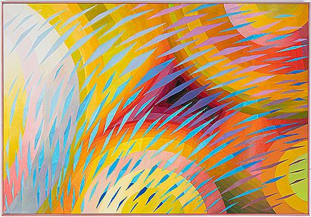 Optical composition with circles