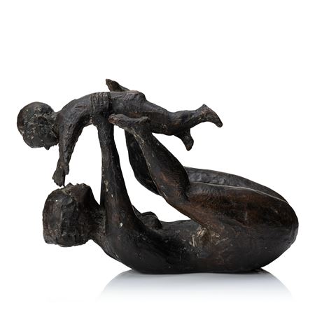 Mother and Child by Eric Hoglund - Auction record, sale price, and art valuation. Compare with similar artists and explore comparable artworks.