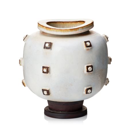A 'Farsta' stoneware jar
