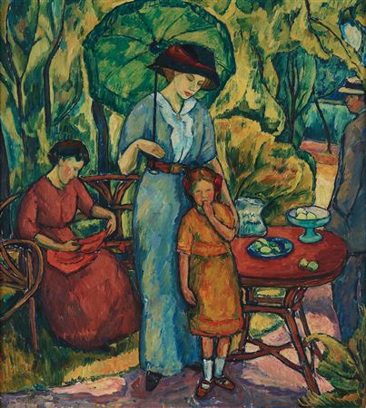 Sample artwork by Arthur Percy (1886 - 1976), known for painting - View similar artists and auction records