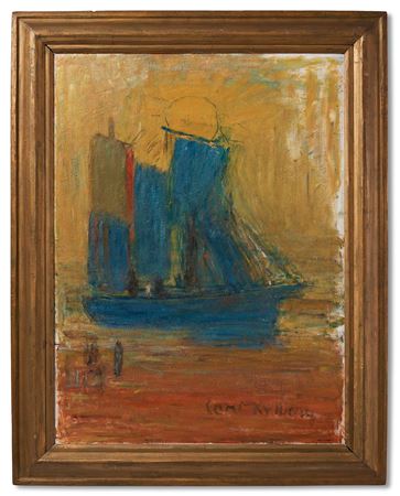 "Segeltorkning (II)" by Carl Kylberg - Auction record, sale price, and art valuation. Compare with similar artists and explore comparable artworks.