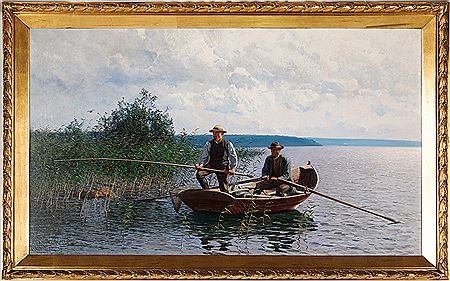 Sample artwork by Alfred Thorne (1850 - 1916), known for painting - View similar artists and auction records