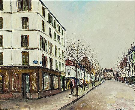 Cityscape by Charles Feola - Auction record, sale price, and art valuation. Compare with similar artists and explore comparable artworks.