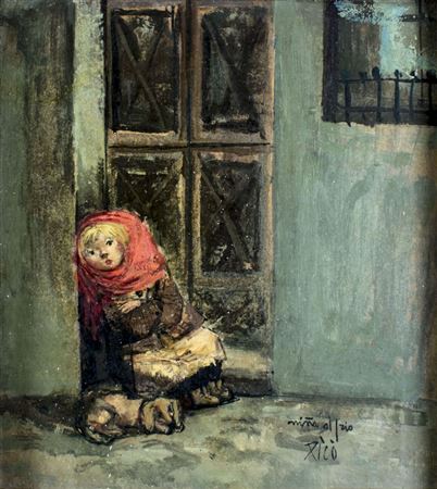 Nina Al Frio by Jose Pico Mitjans - Auction record, sale price, and art valuation. Compare with similar artists and explore comparable artworks.