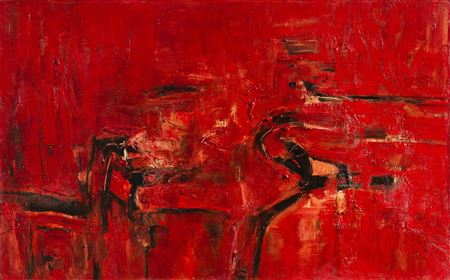Visione scarlatta by Piero Ruggeri - Auction record, sale price, and art valuation. Compare with similar artists and explore comparable artworks.