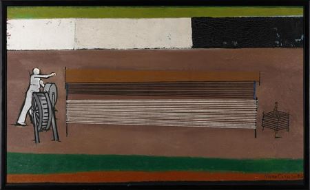 Sample artwork by Bruno Caruso (1927 - 2018), known for painting - View similar artists and auction records