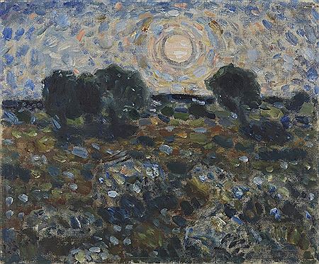 Moonlit landscape