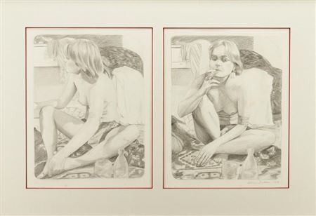 "Study for Dancing II" and "Taking a Break" (2)
