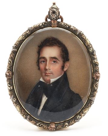 Miniature Portrait of a Gentleman