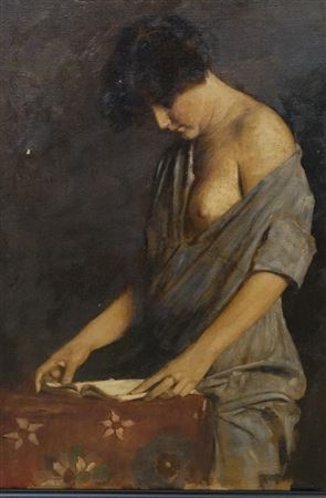 'The Reader' by Armin Glatter - Auction record, sale price, and art valuation. Compare with similar artists and explore comparable artworks.
