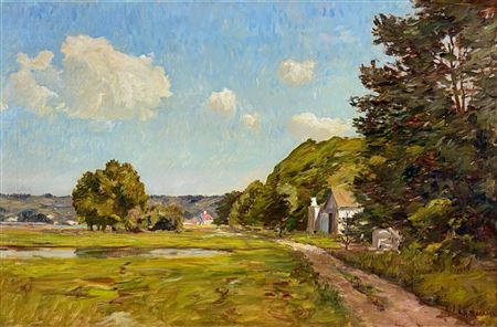"SUMMER AFTERNOON" by Lewis Meakin - Auction record, sale price, and art valuation. Compare with similar artists and explore comparable artworks.