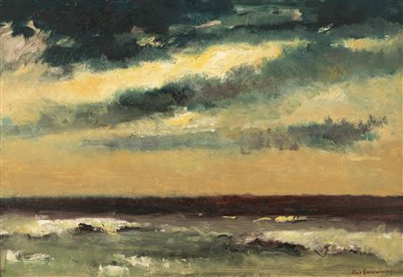 A view on a rough sea