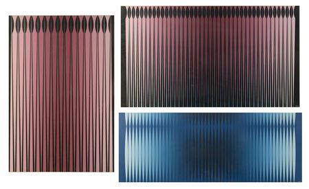 Three untitled geometric abstractions (3)