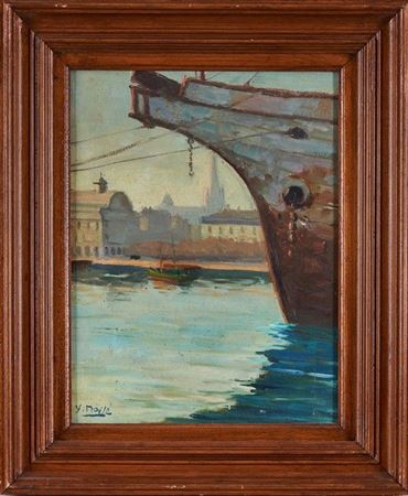 Proue de bateau à Bayonne