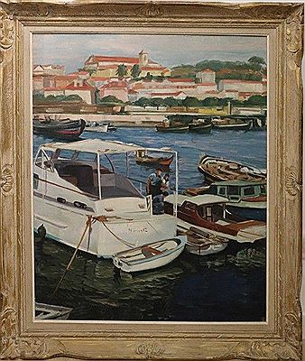 The Port of Cascaïs, in Portugal