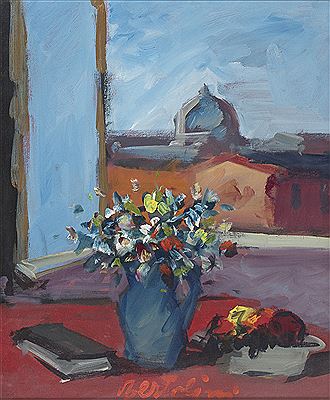 Window on Rome by Giuseppe Bertolini - Auction record, sale price, and art valuation. Compare with similar artists and explore comparable artworks.