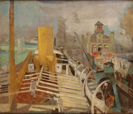 Kongoboot aan het wandelterras