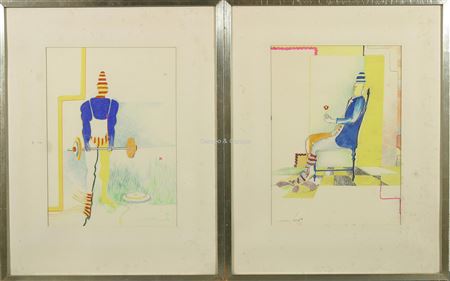 Sample artwork by Nadine Lierde (Born 1941), known for painting - View similar artists and auction records