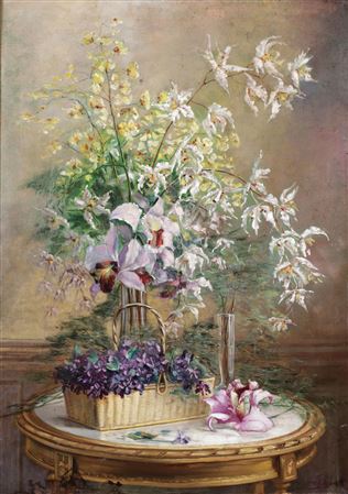 Still life with flowers