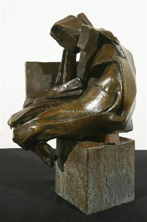 Cubist nude by Freddy van Dyck - Auction record, sale price, and art valuation. Compare with similar artists and explore comparable artworks.