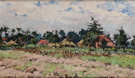 Autumn view in Antwerp by Jean Victor Hermans - Auction record, sale price, and art valuation. Compare with similar artists and explore comparable artworks.
