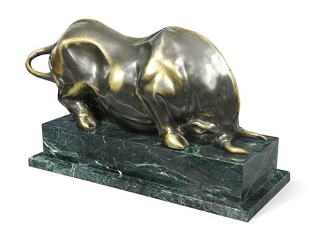 Sample artwork by Domenico Calabrone (1928 - 2001), known for sculpture - View similar artists and auction records