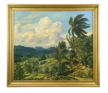 On the edge of the Blue Mountains, Jamaica