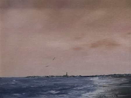 Coastal Landscape by Osvaldo Paz - Auction record, sale price, and art valuation. Compare with similar artists and explore comparable artworks.